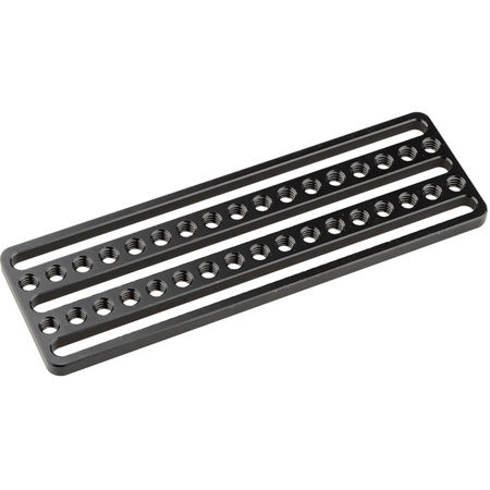 CAMVATE Mounting Cheese Plate with 1/4" Thread Holes for Monitor Cage