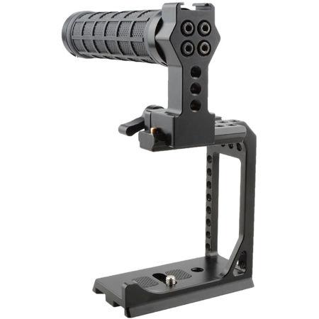 CAMVATE C-Frame Camera Cage with Rubber Top Handle for Sony A7 Series
