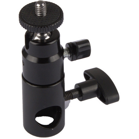 CAMVATE Light Stand Mount with 1/4''-20 Mini Ball Head