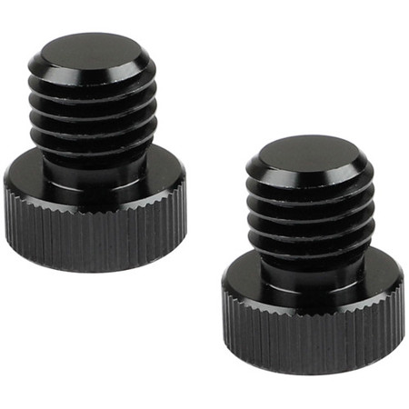 CAMVATE 1/4"-20 Female to M12 Male Rod Cap for 15mm Rail Support System, 2-Pack