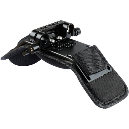 CAMVATE Shoulder Mount Pad with Dual Rod Clamp for 15mm Railblock Support System