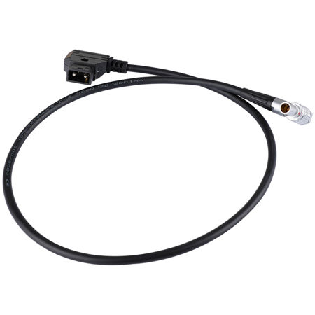 CAMVATE D-Tap Male to Right Angle LEMO 2-Pin Power Cable, 23.6"