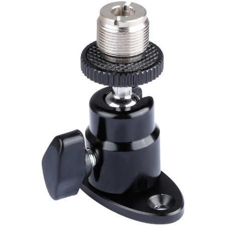 CAMVATE Table/Ceiling/Wall Mount w/ 5/8"-27 Mini Ball Head and Mic Adapter Screw