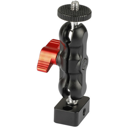 CAMVATE Ball Head with Extension Plate for DJI Ronin S Handheld Gimbal, Red Knob