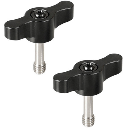 CAMVATE M6x18mm Thumbscrew Assembly Knob, 2 Pieces, Black