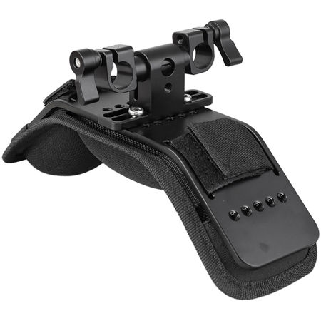 CAMVATE Shoulder Pad with Adjustable 15mm Rod Clamp C2205 - Adorama