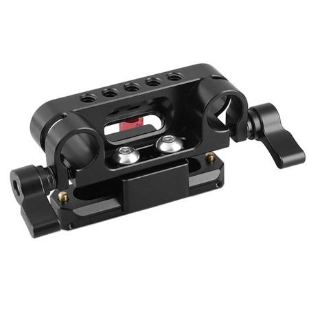 CAMVATE 15mm Dual Rod Clamp with Quick Release NATO Clamp Set