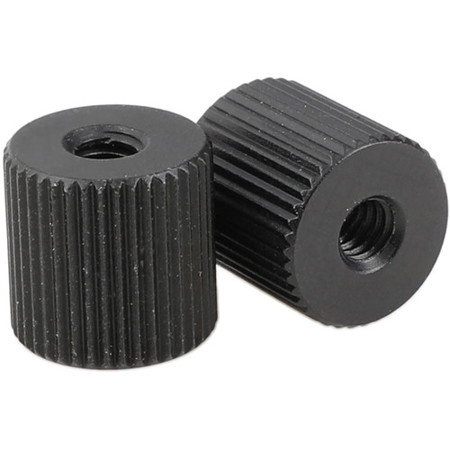 CAMVATE Double-Ended 1/4"-20 Female Thread Screw Nut for Extension Arm, 2-Pack