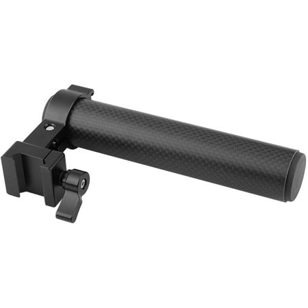 CAMVATE Carbon Fiber Top Hand Grip with Quick Release NATO Clamp and Shoe Mount