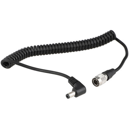 CAMVATE Coiled DC 2.5mm to 4-Pin Hirose Cable for Sound Devices Products