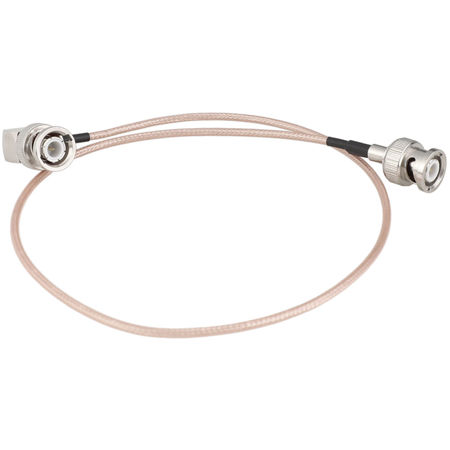 CAMVATE 20" Right-Angle BNC Male to BNC Male HD-SDI Cable for On Camera Monitor