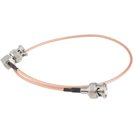 CAMVATE 20" Right-Angle BNC Male to BNC Male HD-SDI Cable for On Camera Monitor