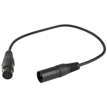 CAMVATE 16" 4-Pin XLR Male to 4-Pin XLR Female Power Cable