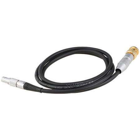 CAMVATE 39.4" BNC to 0B 5-Pin Push-Pull Timecode Cable for Alexa Mini Camera