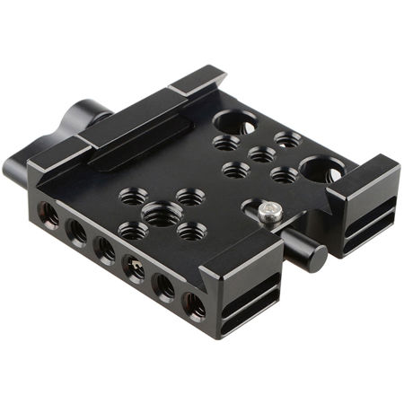 CAMVATE Manfrotto-Style Quick Release Adapter Baseplate for Manfrotto 577/ 501/504/701 Tripod