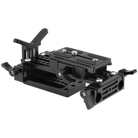 CAMVATE Manfrotto Quick Release Plate Assembly with Y Shape Lens Support