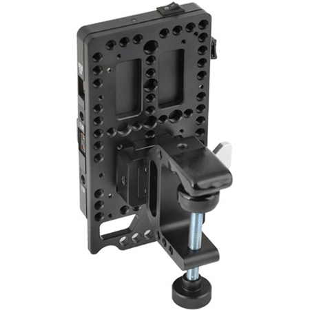 CAMVATE QR V-Lock Power Supply Splitter with C-Clamp and V-Lock Mount Wedge Kit