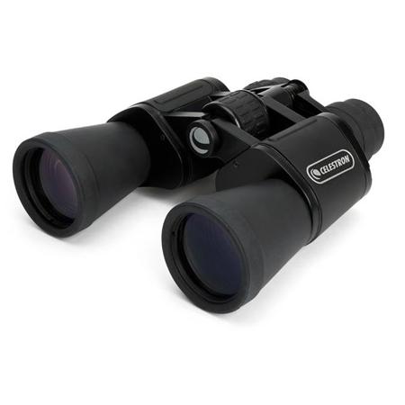 Celestron 10-30x50 UpClose G2 Weather Resistant Porro Prism Zoom Binocular with 4.3 Degree Angle of View @ 10x / 2.2 Degree @ 30x, Black