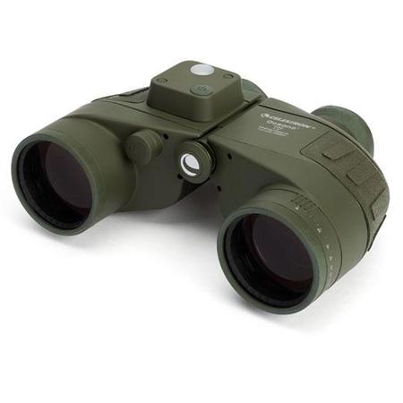Celestron 7x50 Oceana Marine Porro Prism Binocular, Compass/Reticle, 7.5 Deg AoV
