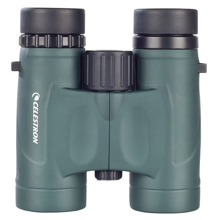 Celestron 8x32 Nature DX Water Proof Roof Prism Binocular, with 7.4 deg. Angle of View, Green