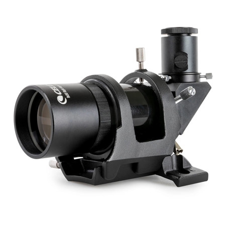 Celestron 9x50 Right Angle Correct Image Non-Illuminated Finderscope, Black