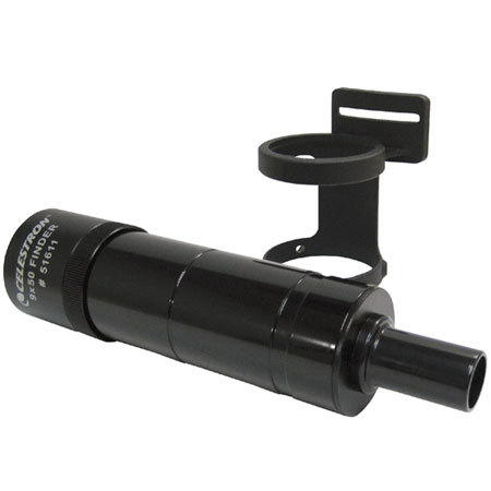 Celestron 9x50 Finderscope Straight with hardware to mount on c8 type scopes