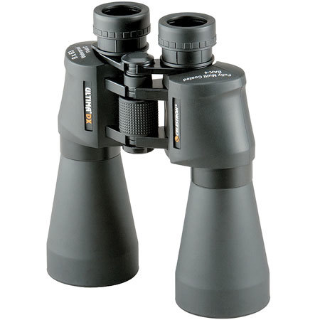 Celestron 9 x 63 Ultima DX, Water Proof Porro Prism Binocular with 5° Angle of View.