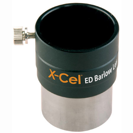 Celestron X-Cel Series 2x ED Barlow with 1.25 Mount.