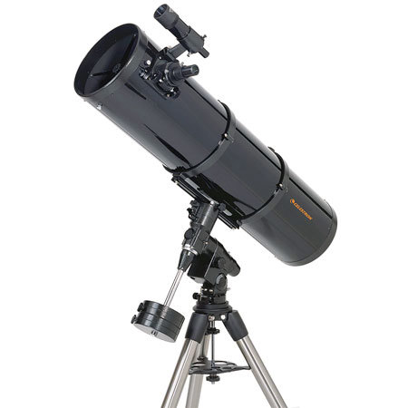 Celestron Advanced Series C10-N 254mm Newtonian Reflector Telescope with Heavy Duty CG-5 German Equatorial Mount - Glossy Black Tube