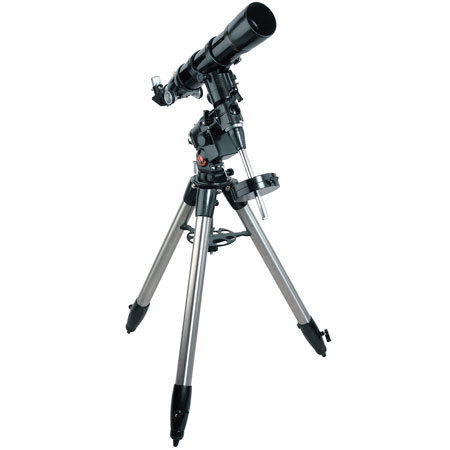 Celestron Advanced Series C80-ED-R 80mm (3.1") diameter ED Refractor Telescope with Heavy Duty CG-5 German Equatorial Mount