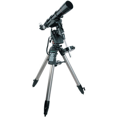 Celestron Advanced Series C80-ED-RGT 80mm (3.1") diameter ED Refractor Telescope with Heavy Duty CG-5 German Equatorial Mount & Computerized Hand Control