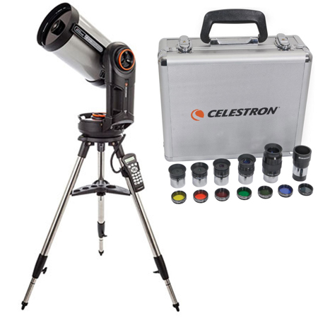 Celestron NexStar Evolution 8 203mm f/10 Telescope w/1.25" Eyepiece & Filter Kit