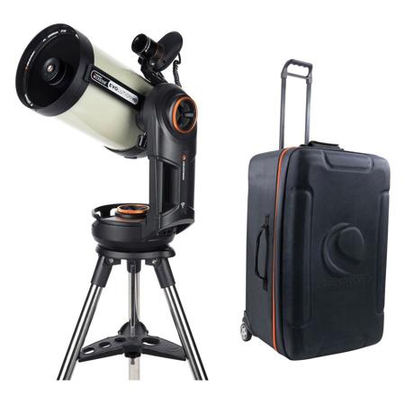 Celestron NexStar Evolution 8 EdgeHD, Schmidt-Cassegrain Telescope with StarSense - Bundle with Celestron Telescope Case