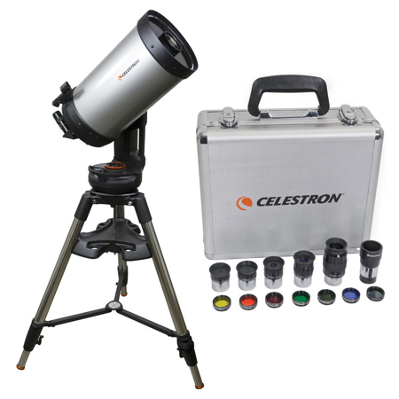 Celestron NexStar Evolution 9.25" Telescope w/Tripod,1.25" Eyepiece & Filter Kit
