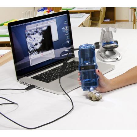 Celestron Amoeba Dual Purpose Digital Microscope (Blue)