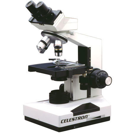 Celestron Research Microscope with Four Achromatic Objectives 4x, 10x, 40x, 100x.