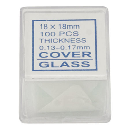 Celestron Slide Cover Slips for Microscopes, 100 Pieces