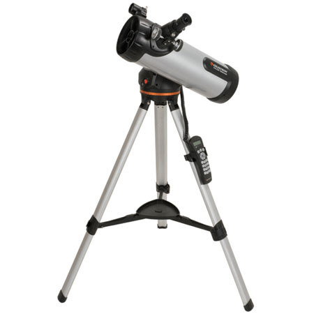 Celestron 114 LCM 114mm (4.5") Newtonian Reflector Telescope with Lightweight Computerized Mount