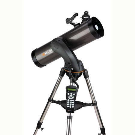 Celestron NexStar 130 SLT 130mm Newtonian Reflector Telescope with Motorized Altazimuth Mount & 4000+ Object Database