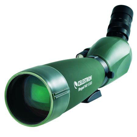 Celestron Regal M2 80ED 20-60x80 Spotting Scope Bundle - with Dolica 68" Tripod