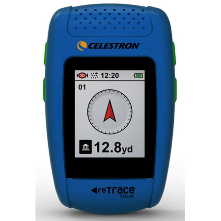 Celestron reTrace Deluxe - Hand Held GPS, Blue