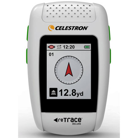 Celestron reTrace Deluxe - Hand Held GPS, White