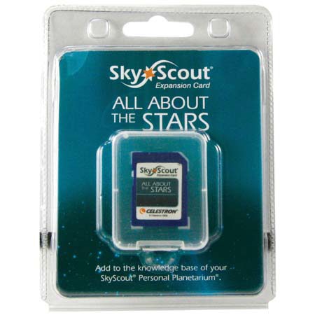 Celestron SkyScout All About The Stars Expansion Card