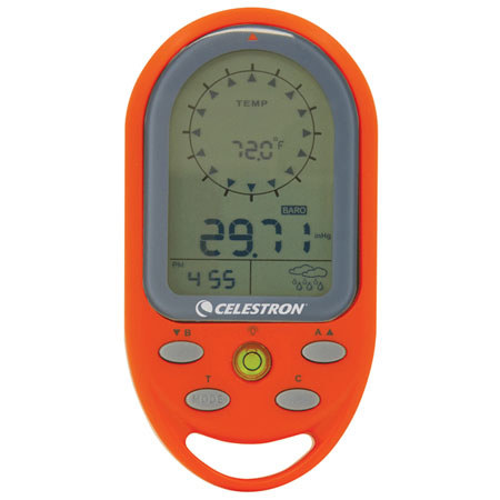 Celestron TrekGuide with Digital Compass, Orange