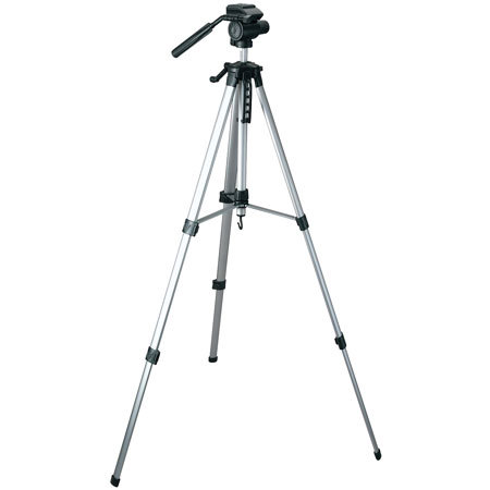 Celestron 3-section Aluminum Tripod with 3-Way Pan Head - Black