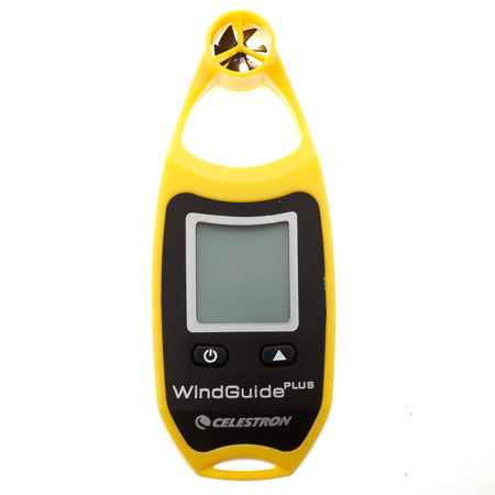 Celestron WindGuide Plus Anemometer, Yellow