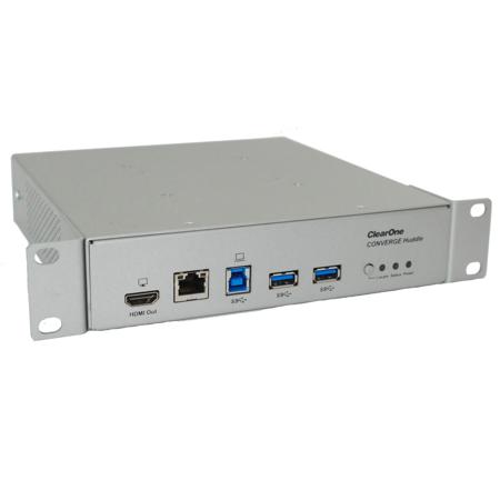 ClearOne CONVERGE Huddle Professional AV DSP Mixer for BYOD AV Conferencing