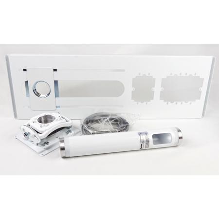 ClearOne Standard Ceiling Mounting Kit with 48" Suspension Column, White