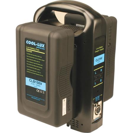 Cool-Lux V-Mount Dual Battery Charger
