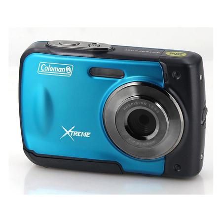 Coleman Xtreme C20WP 18MP Shock & Waterproof HD Digital Camera, Blue